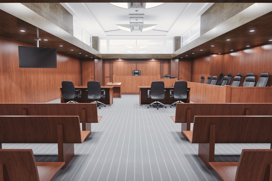 Empty Courtroom